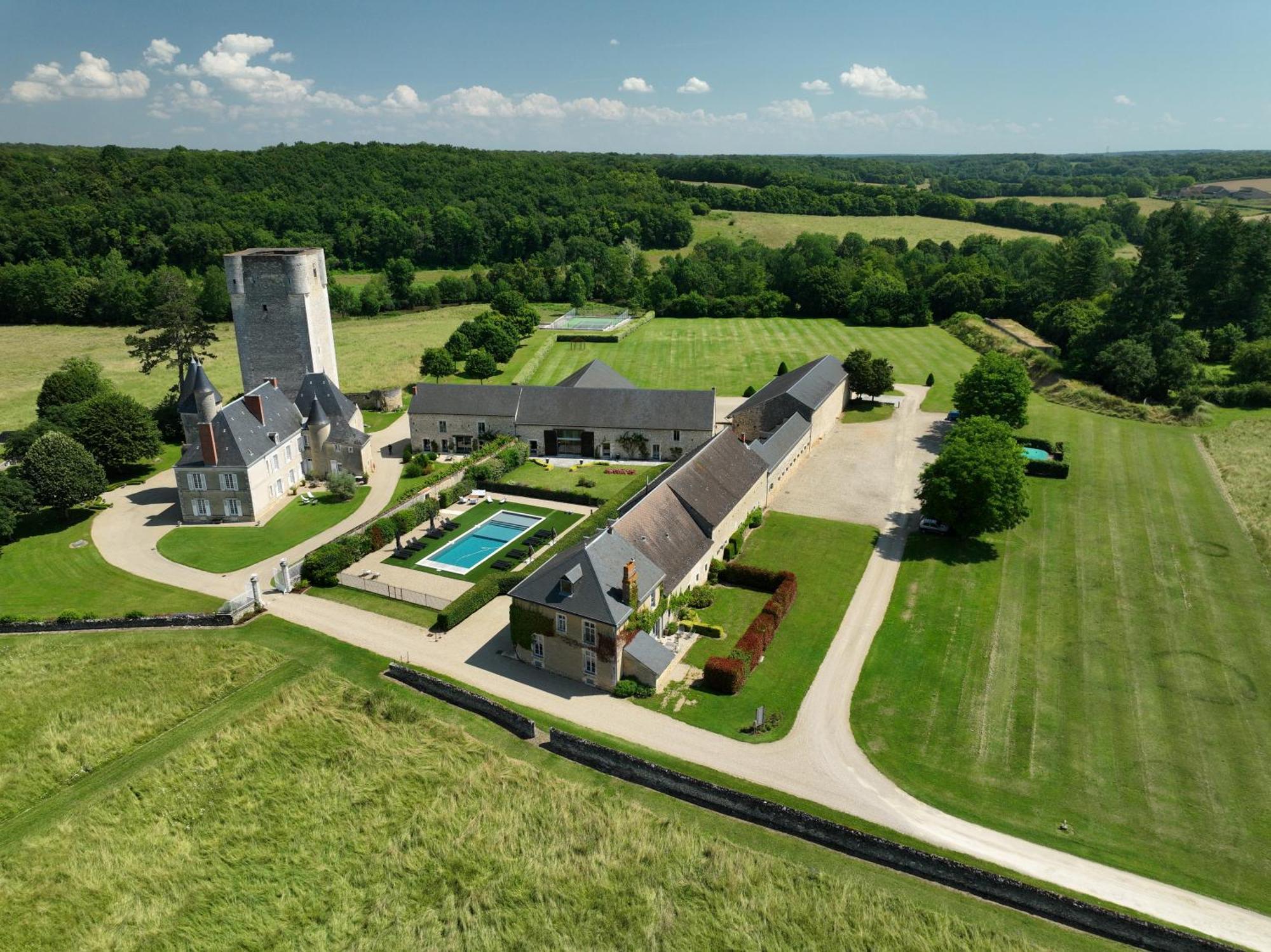 Chateau De Mazieres Tendu 외부 사진